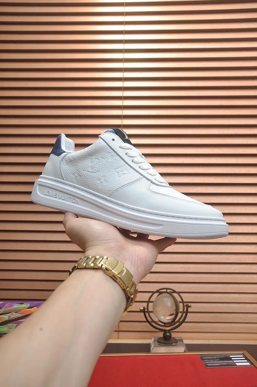 Men's shoes 💰540💶[LOUIS VUITTON] Original order price (water-dyed cowhide lining) new model 🍀LV Louis Vuitton * - top version of LV classic trendy shoes! Made of imported original cowhide, water-dyed cowhide lining, and original wear-resistant rubber outsole! High quality products! Code number 38-45 (45 is custom-made and cannot be returned or exchanged)
